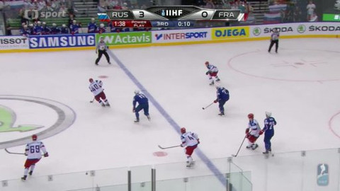 MS v ledním hokeji 2014 Bělorusko - Rusko - Francie