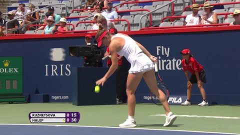 Rogers Cup 2016 - Světlana Kuzněcovová - Simona Halepová