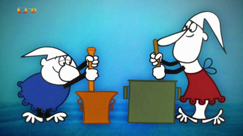 Pohádky z mechu a kapradí - Jak pekli a upekli koláč