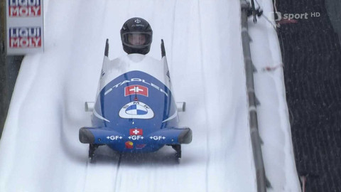 MS v bobech a skeletonu 2024 Německo - 1. kolo závodu monobobů žen