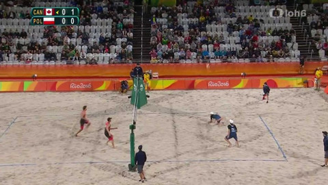 XXXI. letní olympijské hry 2016 Rio de Janeiro - Plážový volejbal: Německo - Venezuela (ženy)