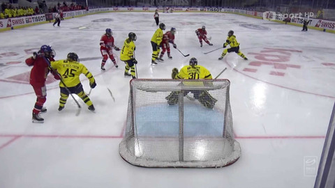 Euro Hockey Tour žen - Česko - Švédsko