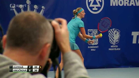 Tenis - Finále extraligy smíšených družstev 2014 Prostějov