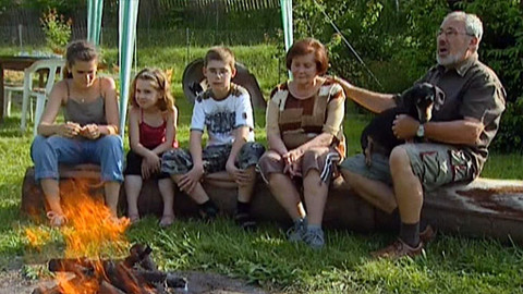 Teď vedou, babička s dědou - Petr Jurečka s vnoučaty