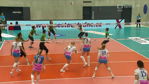 Volejbal - VK Prostějov - VK Královo Pole