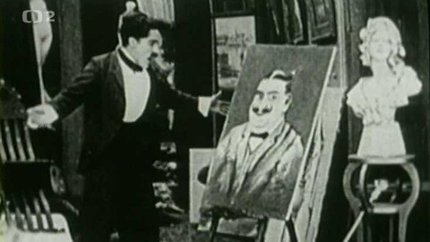 Grotesky - Charlie malířem