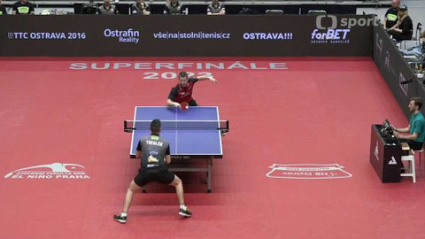 Extraliga stolního tenisu - HB Ostrov - SF SKK El Niňo Praha