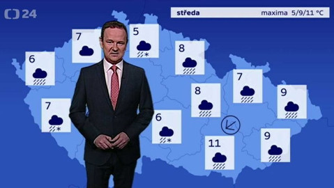 Předpověď počasí - 21. března 2017 17:55