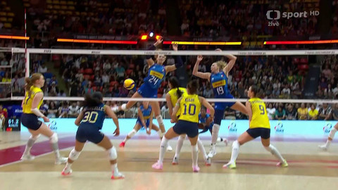MS ve volejbalu žen 2025 Thajsko - Itálie - Brazílie