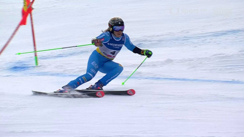 MS v alpském lyžování 2025 Rakousko - 2. kolo obřího slalomu žen