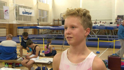 Sport v regionech - M ČR žactva ve skocích na trampolíně