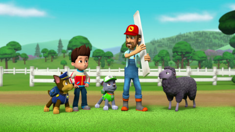 Tlapková patrola - Tlapky a velká námraza / Tlapky zachraňují basketbalový zápas