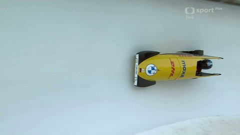 Mistrovství světa v bobech a skeletonu 2023 Švýcarsko - 1. jízda monobobu žen