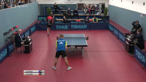 Extraliga stolního tenisu - SF SK Kotlářka EN Praha - DTJ Slavia Hradec Králové