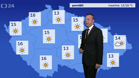Předpověď počasí - 26. března 2017 17:55
