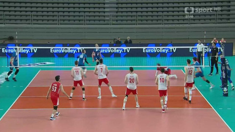 Zlatá evropská volejbalová liga - Turecko - Česko