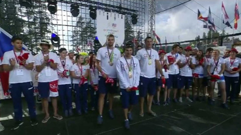 XXXI. letní olympijské hry 2016 Rio de Janeiro - Vítání olympioniků v parku RIO - LIPNO