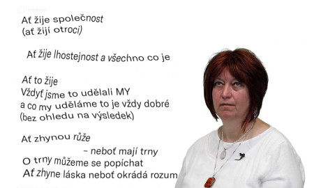 Jedna báseň - Lenka Marečková