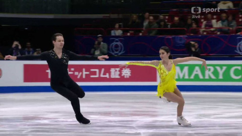 MS v krasobruslení 2018 Itálie - Krátké tance