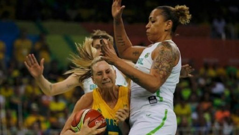 XXXI. letní olympijské hry 2016 Rio de Janeiro - Basketbal: Brazílie - Austrálie (ženy)