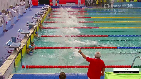 Olympiáda dětí a mládeže - Paraplavání