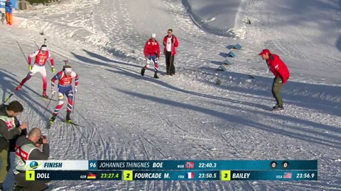 MS v biatlonu 2017 Rakousko - Sprint mužů na 10 km