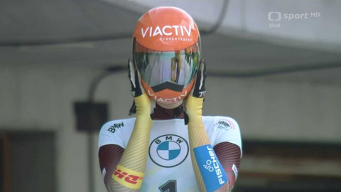 Mistrovství světa v bobech a skeletonu 2023 Švýcarsko - 3. jízda závodu žen ve skeletonu