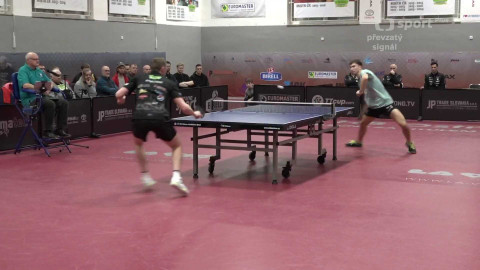 Extraliga stolního tenisu - HB Ostrov Havlíčkův Brod - TTC Ostrava 2016