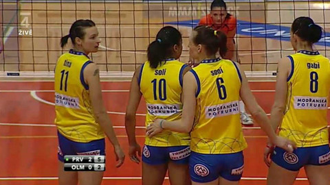 Volejbal - SK UP Olomouc - VK Modřanská Prostějov