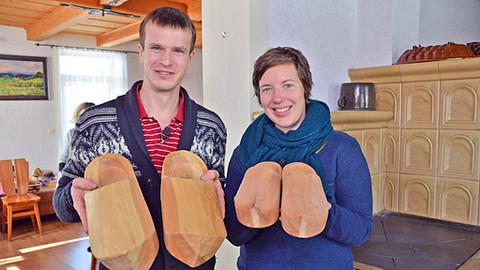 Malá farma - Dřevák dřevěný