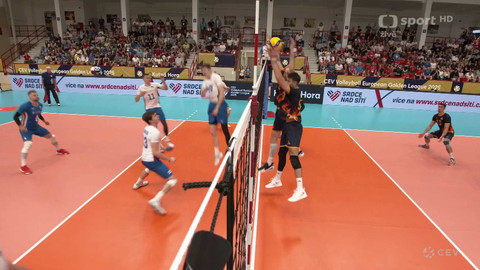 Zlatá evropská volejbalová liga - Rumunsko - Česko