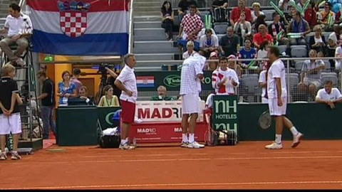Davis Cup - Chorvatsko - Česko