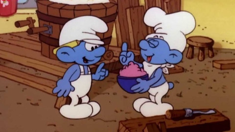 Šmoulové - Šmoulí kavárna/Návštěva z vesmíru