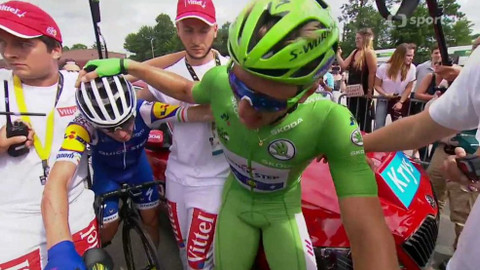 Tour de France - Sestřih z průběhu 10. etapy