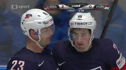 MS v ledním hokeji 2016 Rusko - USA - Maďarsko