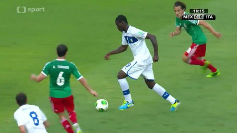 Pohár FIFA 2013 Brazílie - Záznam Mexiko - Itálie