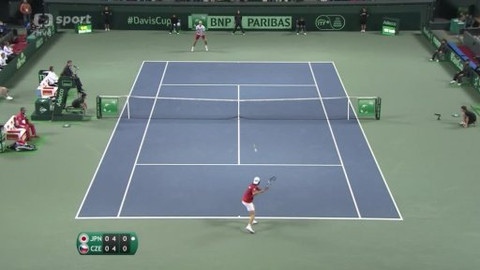 Davis Cup - Japonsko - Česko (čtvrtfinále)