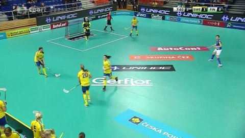 MS ve florbalu žen 2013 Česko - Švédsko - Finsko