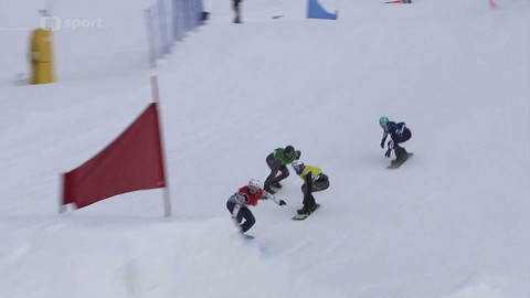 Lyžování - Evropský pohár ve snowboardcrossu