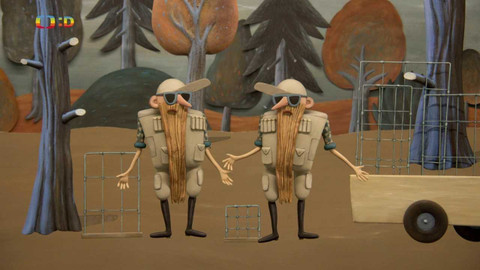 Jezevec Chrujda - Jak se všichni vybarvili