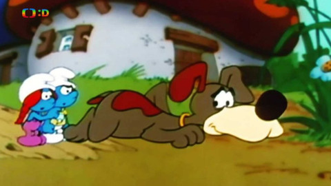 Šmoulové - Těžký život štěněte/Farmářův džin