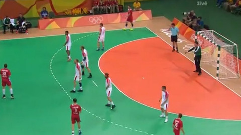 XXXI. letní olympijské hry 2016 Rio de Janeiro - Házená: Polsko - Dánsko (muži)