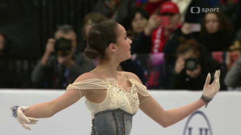 ME v krasobruslení 2019 Bělorusko - Krátký program žen