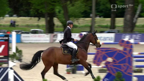 Jezdectví - Český skokový pohár Velká cena Hradištka