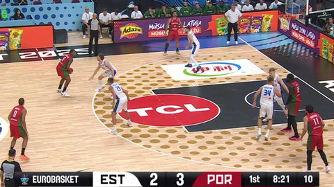 ME v basketbalu mužů 2025 - Estonsko - Portugalsko