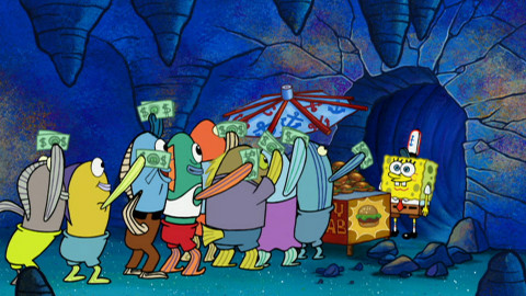 SpongeBob v kalhotách - Společenské hry/Kouzelná jeskyně