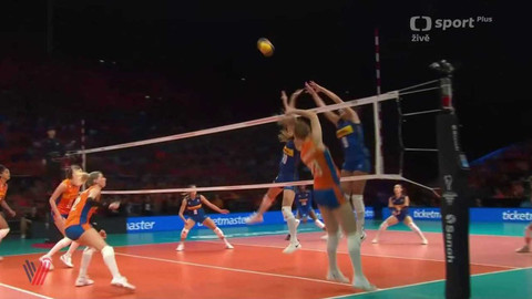 MS ve volejbalu žen 2022 Nizozemsko, Polsko - Nizozemsko - Itálie