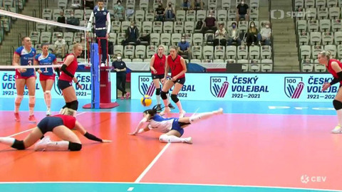 Zlatá evropská volejbalová liga - Bělorusko - Česko