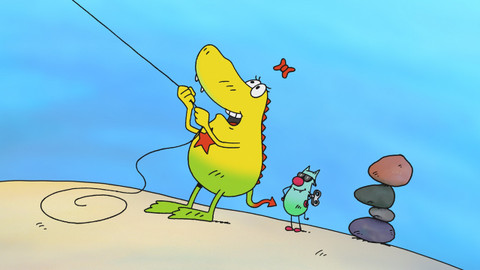 Příšerka Molly - 29/52 Létající drak