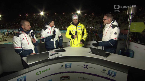 MS v biatlonu 2024 Česko - Studio ČT sport - Nové Město na Moravě